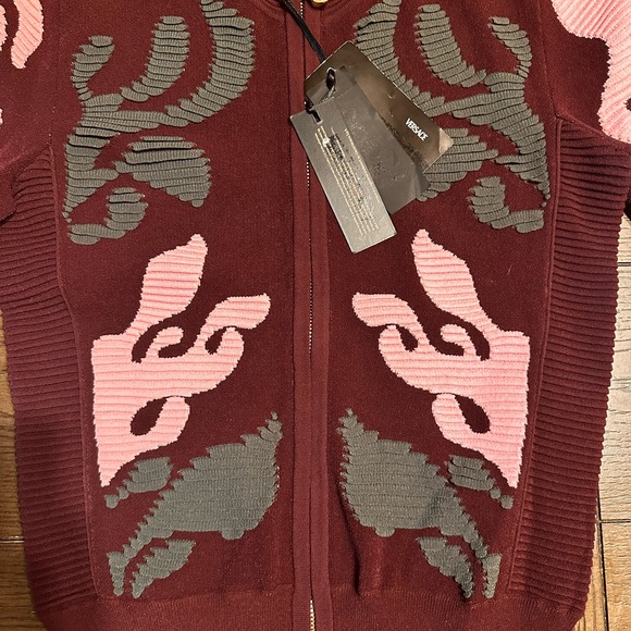 Versace Cardigan Zip - Picture 2 of 3